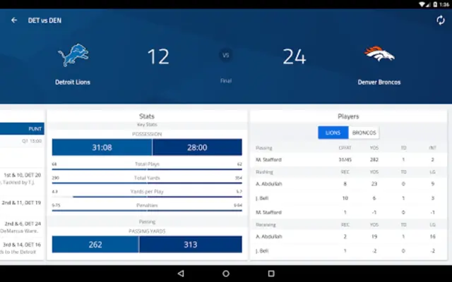 Football Live android App screenshot 4