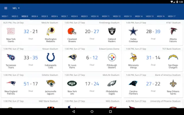 Football Live android App screenshot 6